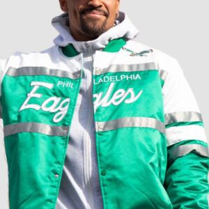 Jalen Hurts Team Philadelphia Eagles Varsity Jacket