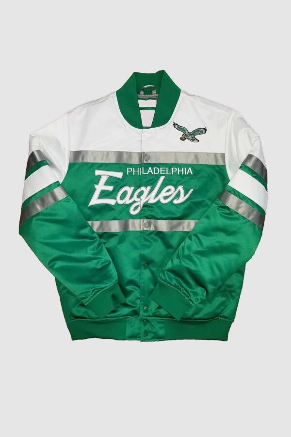 Jalen Hurts Team Philadelphia Eagles Varsity Jacket