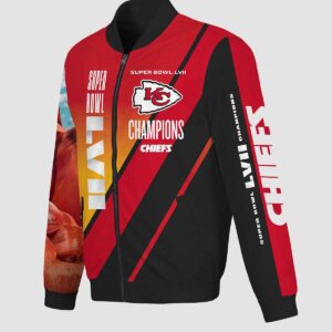 Kansas City Chiefs Women’s Super Bowl LVII Champions Varsity Jacket