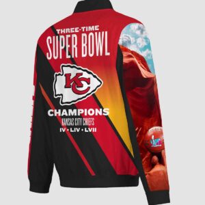 Kansas City Chiefs Women’s Super Bowl LVII Champions Varsity Jacket