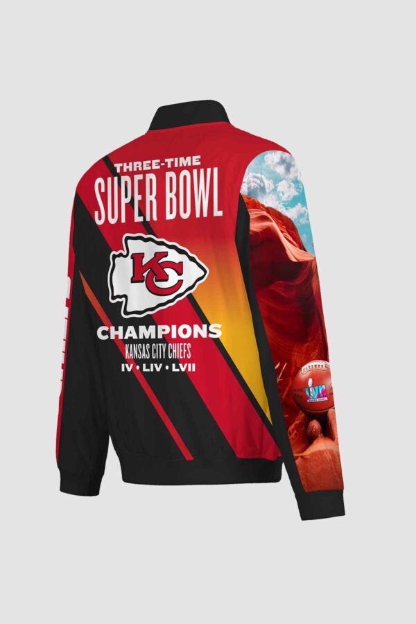 Kansas City Chiefs Women’s Super Bowl LVII Champions Varsity Jacket