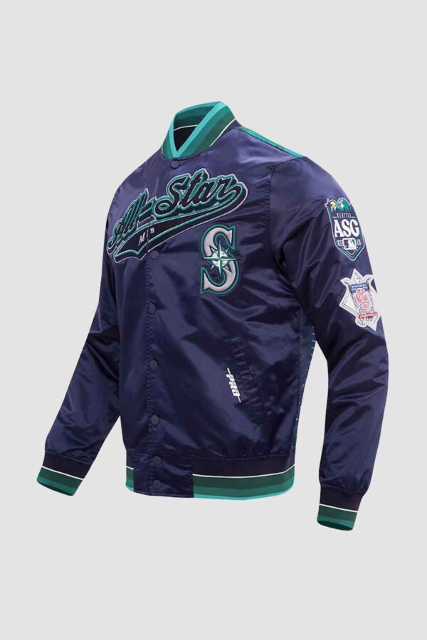 Pro Standard 2023 MLB All-Star Game Satin Full-Snap Jacket – Navy