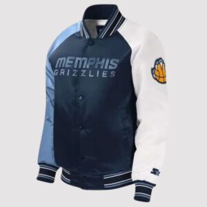 Memphis Grizzlies Youth Varsity Satin Jacket