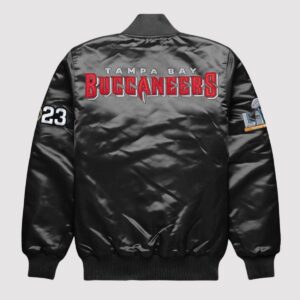 Tampa Bay Buccaneers Exclusive Black Satin Jacket