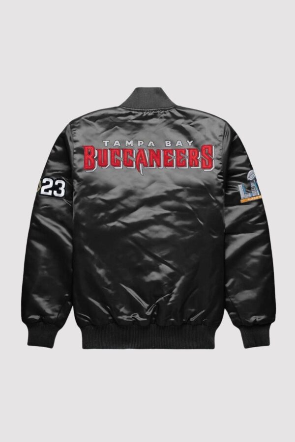 Tampa Bay Buccaneers Exclusive Black Satin Jacket